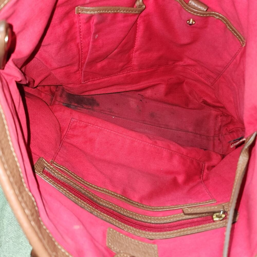 DOONEY BOURKE GUC PEBBLED LEATHER TOTE BAG - Picture 10 of 11